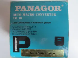 PANAGOR Auto Macro Converter til 1:1