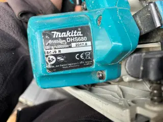 Markita acco rundsav inkl. batteri 
