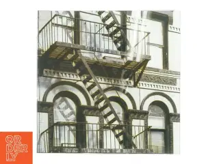 Fotoplade med brandtrappe motiv (str. 30 x 30 cm)