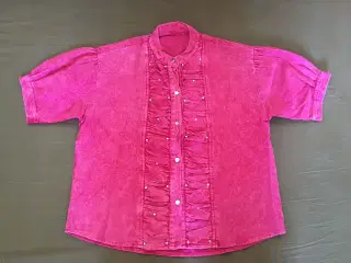 Lækker pink bluse til salg