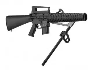 Luftgevær SAG Black OPS M16 4,5 mm 360 m/sek