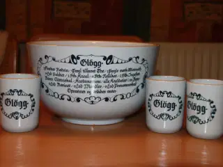 Knabstrup Gløgg bowle (Med skår)