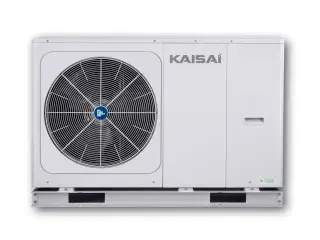 Varmepumpe luft/vand monoblok Kaisai 8kW.