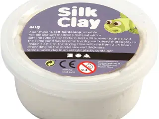 Silk Clay®, hvid, 40g/ 1 ds.