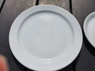 Kaffestel.  Hvid porcelæn 