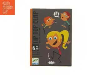 Tip Top Clap Kortspil fra Djeco (str. 12 x 8,3 x 3 cm)
