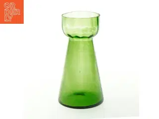 Hyacint glasvase, antik (str. 17 cm)