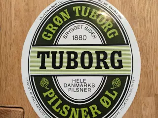 Stort Tuborg klistermærke