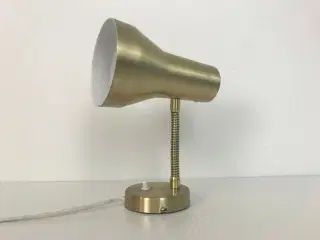 Retro messing væglampe