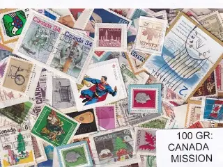 Canada 100 g. Mission - Tæt Klip + Lidt afvaskede - Hjemkommet 1 - 3 - 22