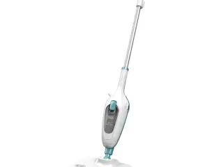 Damprenser gulvmoppe Black & Decker 5-i-1 – blå/hvid