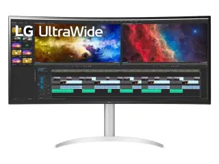 LG monitor/skærm, ultra wide curved