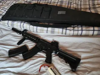 CO2 pistol og El M4 Softguns 