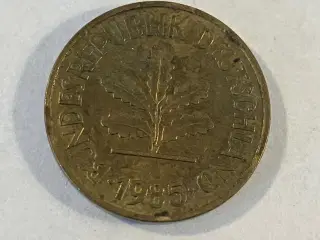 5 Pfennig Germany 1985