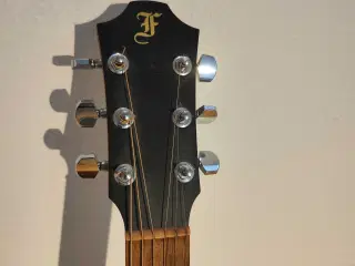 Guitar med tuner og pick up - 2