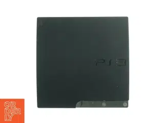 PlayStation 3 Slim spillekonsol fra Sony (str. 29 x 29 cm)