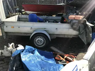 Brugt varetrailer 750kg