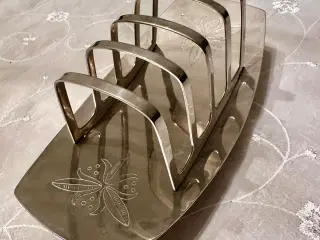 Vintage toastholder i fin stand