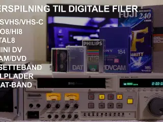 Fra VHS til Betamax så klare jeg den strax...