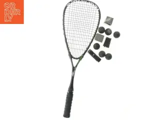 Squashketcher med bolde fra Tecnifibre (str. 70x24 cm)