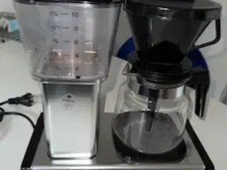 Moccamaster sølv kaffemaskine