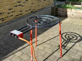 Kæmpe gasblus m 3 brændere