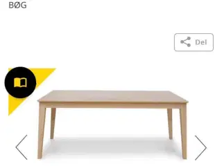 Spisebord i bøg