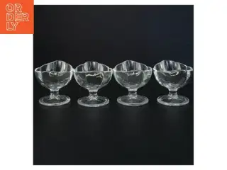 Glasdessertskåle (str. 13 x 9 cm)