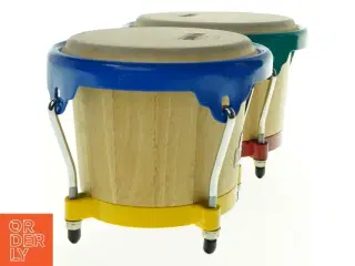 Bongotrommer fra NINO Percussion (str. 40 cm totallængde)