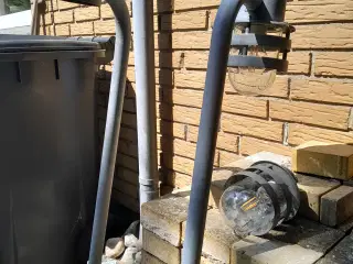 3 Udendørslamper galvaniseret 
