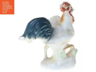 Porcelænshane figur (str. 6 cm)