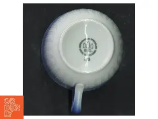 Blå og hvide porcelænskrus fra B&G (str. 7 cm. 6 styk)