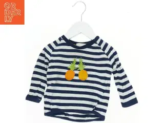 Stribet bluse med ananasmotiv fra Sense Organic (str. 74)