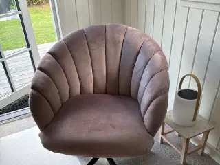 Lænestol i velour