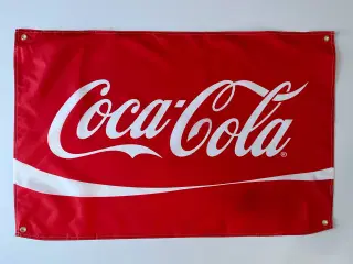 Flag med Coca-Cola logo