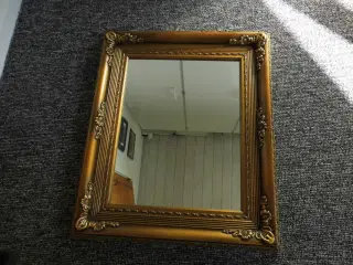 Antikt Spejl i Guldramme