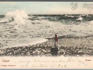 Skagen - Grenen - Postkort - Brugt