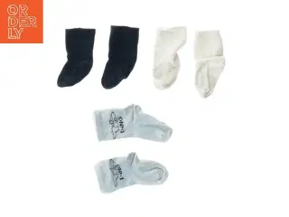 Baby sokker sæt (str. fod 10 cm længde 15 cm)