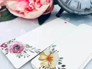 Blomster kort 