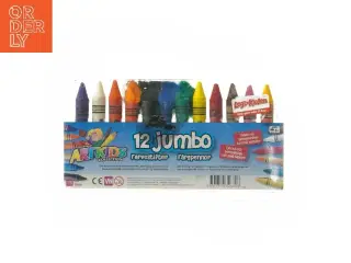 Jumbo farvestifter fra Art Kids Collection (str. 10 cm)