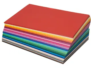 Tone-i-tone klippepapir, A4, 130 g, 20x25 ass. ark, 500ark/ 1 pk.