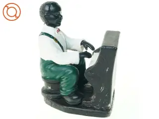 Figur af jazzpianist (str. 13 x 18 cm)
