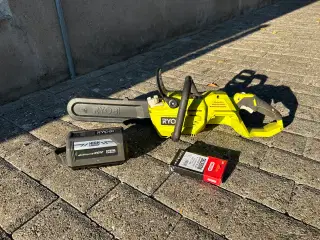 Ryobi batteri kædesav