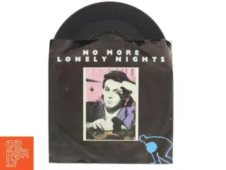 No More Lonely Nights single vinyl