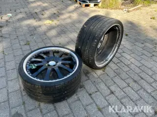 Fælge Carlsson CR3/ 11 Forged med dæk