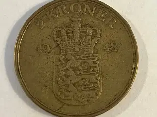 2 Kroner Danmark 1948