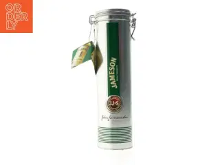 Metaldåse fra Jameson Irish Whiskey (str. 32,5 cm)