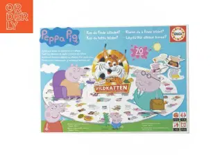 Peppa Pig Vildkatten brætspil fra Educa (str. 35x25,5 cm)