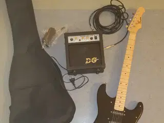 El- guitar pakke
