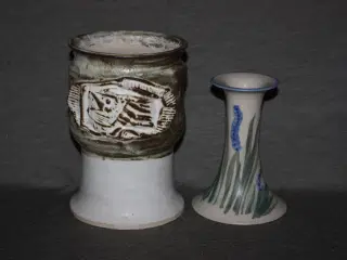 Christina Præstgaard keramik vase 16,5 cm 